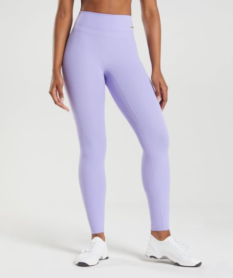 Women's Gymshark Whitney High Rise Leggings Light Purple | CA 6A0D73